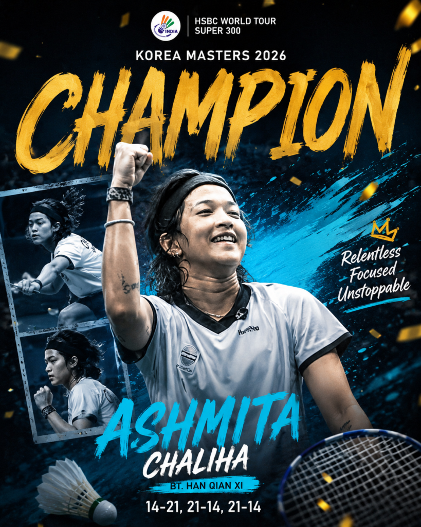 Ashmita Chaliha Shines Bright at Korea Masters 2026